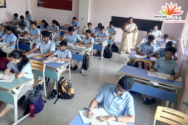 Natural Light in Classroom - Ameya World School