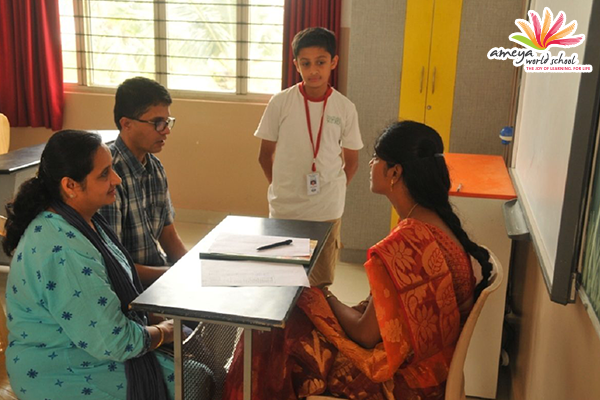 Parents Teacher meeting - Ameya World School